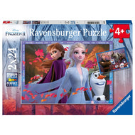 Casse-tête Frozen 2 - Vers des contrées glacées (2 x 24 pcs)