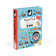 Janod - Livre magnétique - Costumes (boîte bleue)