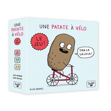 Une patate à vélo de Élise Gravel - Le jeu