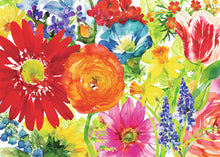 Casse-tête - Fleurs multicolores (1000 pcs)