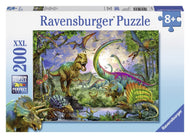 Casse-tête - Royaume des dinosaures (200 XXL pcs)