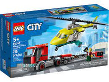 LEGO - City - Le transport de l’hélicoptère de sauvetage